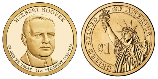 USA 1 $ Herbert Hoover 2014 nr 31