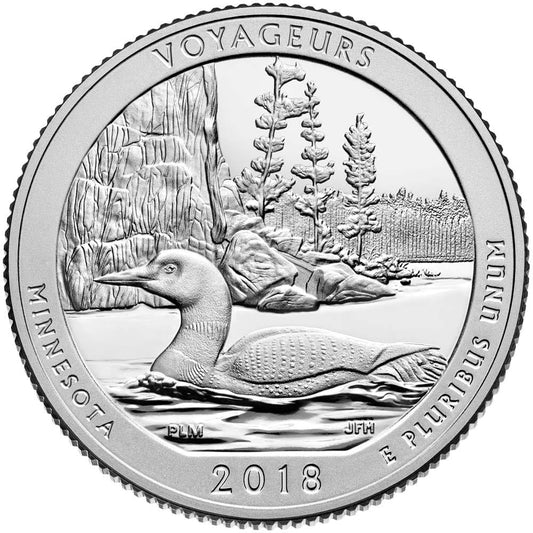 USA 25 c Park Voyageurs 2018 nr 43