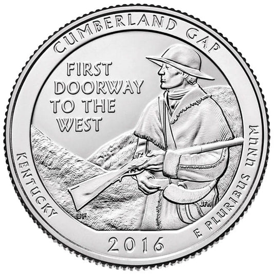 USA 25 c Park narodowy Cumberland 2016 nr 32
