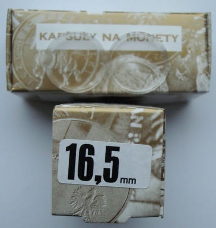 Kapsle 10 x 16,5 mm