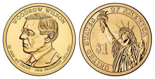 USA 1 $ Woodrow Wilson 2013 nr 28