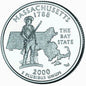 USA 25 c Massachusetts 2000