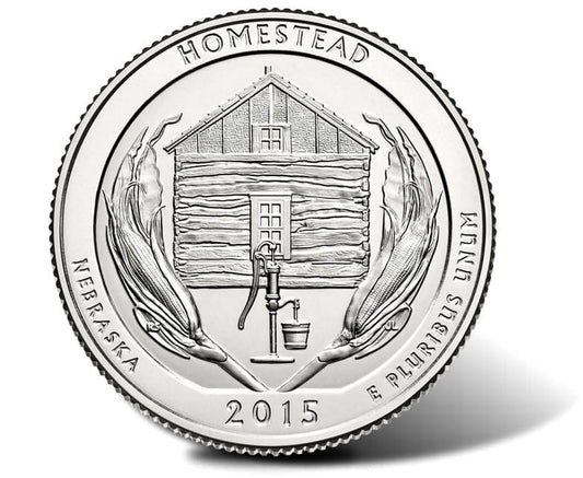 USA 25 c Park narodowy Homestead 2015 nr 26