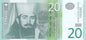 Serbia 20 dinarów Patriarcha 2013 P-55b