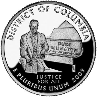 USA 25 c Dystrykt Columbia 2009