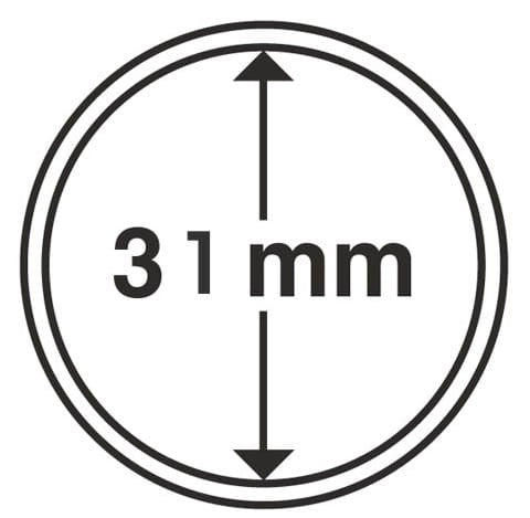 Kapsel 31 mm idealny na 50 tenge