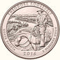 USA 25 c Park Theodore Roosevelt 2016 nr 34 24k Au