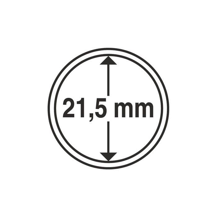 Kapsel 21,5 mm idealny na 5 eurocentów