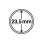 Kapsel 23,5 mm idealny na 1 euro