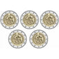 2 euro Niemcy x5 25 lat Zjednoczenia 2015 ADFGJ