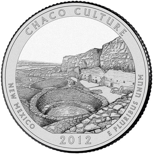 USA 25 c Park narodowy Chaco culture 2012 nr 12