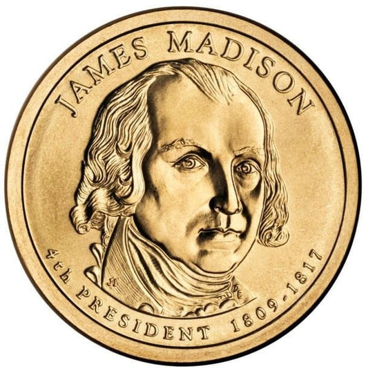 USA 1 $ James Madison 2007 nr 4