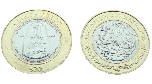 Meksyk 20 peso DN-III-E Plan 2017