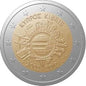 2 euro Cypr 10 lat euro w obiegu 2012