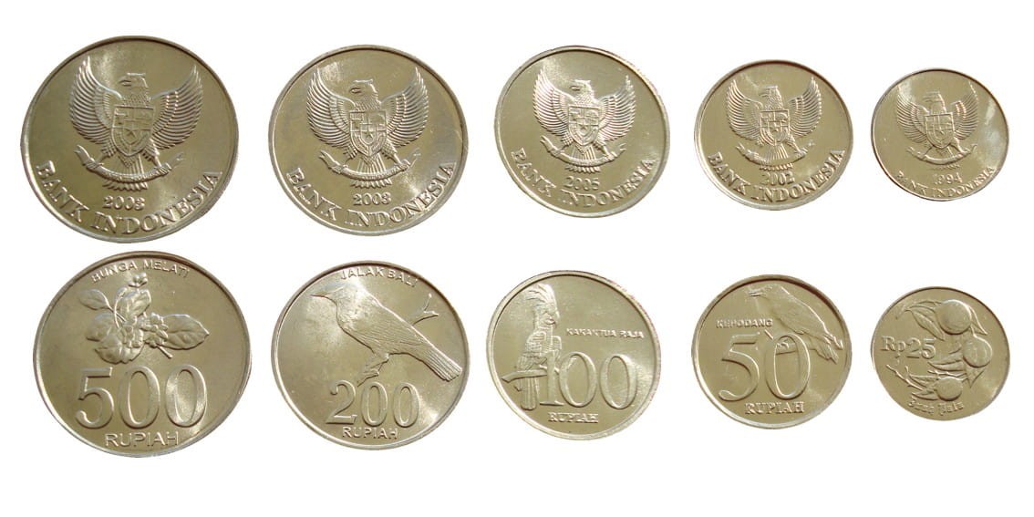 Zestaw menniczy Indonezja x 5