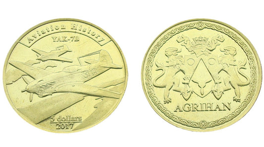 Mariany PN Agrihan 5$ JAK-7B 2017