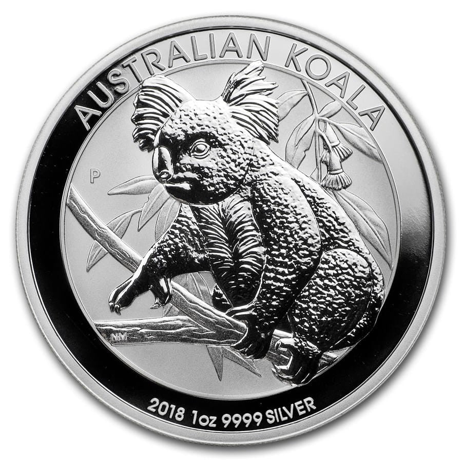 Australia 1$ Koala 2018 1 Oz Ag.999