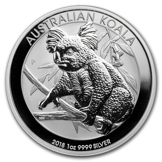 Australia 1$ Koala 2018 1 Oz Ag.999