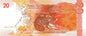 Filipiny 20 piso Łaskun palmowy 2015 P-206a.9