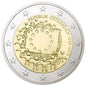 2 euro Austria 30 lat flagi UE 2015