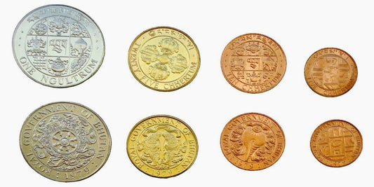 Zestaw menniczy Bhutan x 4 1979