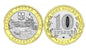 Rosja 10 rubli Biełoziersk 2012 bimetal