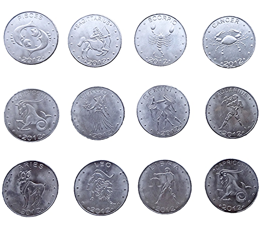 Zestaw menniczy SOMALILAND zodiak x 12 2012