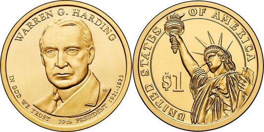 USA 1 $ Warren G. Harding 2014 nr 29