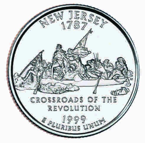 USA 25 c New Jersey 1999