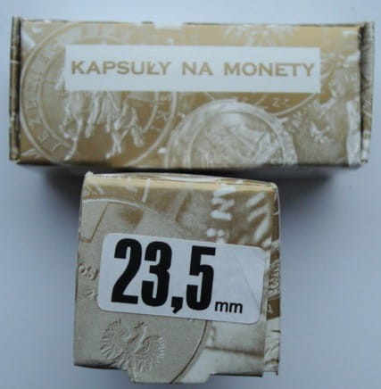 Kapsle 10 x 23,5 mm