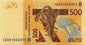 Benin 500 fr Hipopotamy 2012 P-New2a