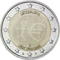 2 euro Luksemburg 10 lat strefy euro 2009