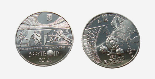 UKRAINA 5 UAH ME Polska-Ukraina Finały 2011