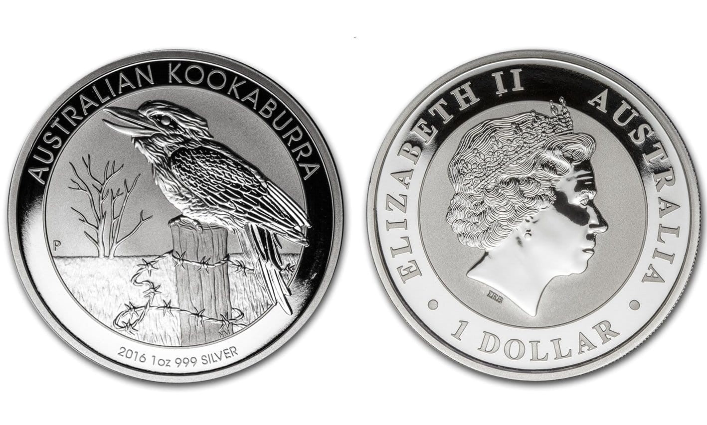 Australia 1$ Kookaburra 2016 1 Oz Ag.999