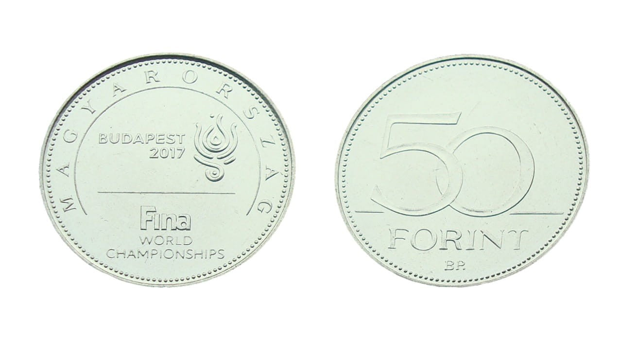 Węgry 50 forintów FINA Mistrzostwa 2017