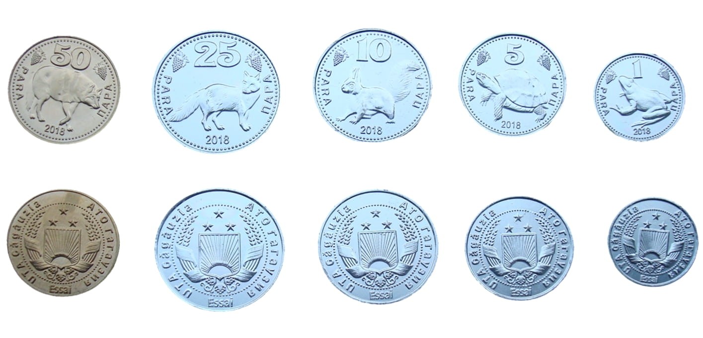 Zestaw menniczy Gaugazja x 5 2018