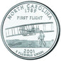USA 25 c North Carolina 2001