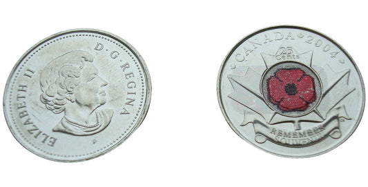 Kanada 25 c Remember Souvenir 2004