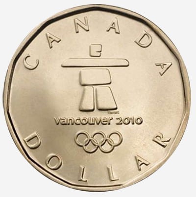 Kanada 1$ Olimpiada w Vancouver 2010