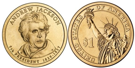 USA 1 $ Andrew Jackson 2008 nr 7