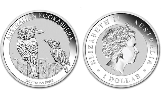 Australia 1$ Kookaburra 2017 1 Oz Ag.999