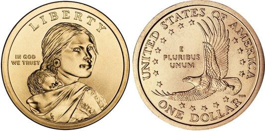 USA 1$ Rdzenni Amerykanie Sacagawea 2008