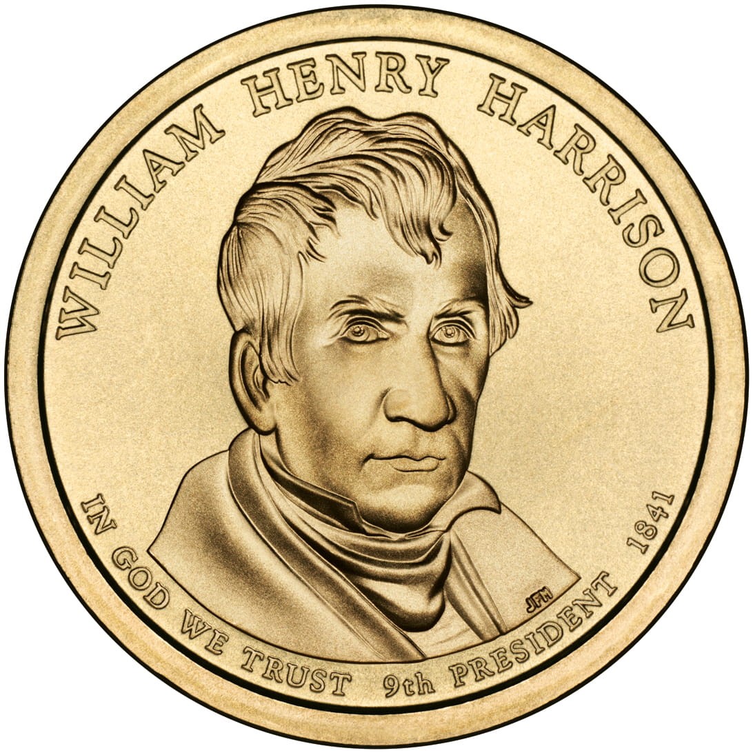 USA 1 $ Wiliam Henry Harrison 2009 nr 9