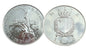 Malta 5 lira Jan Paweł II 1990