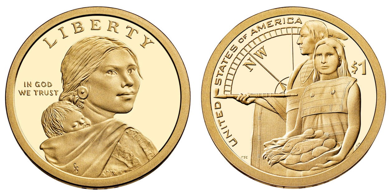 USA 1 $ Indiańska gościnność 2014