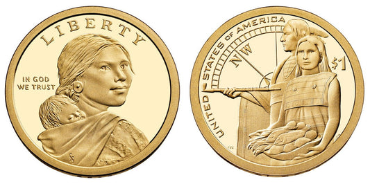 USA 1 $ Indiańska gościnność 2014
