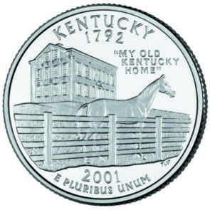 USA 25 c Kentucky 2001