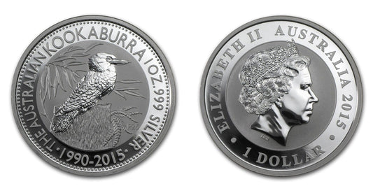 Australia 1$ Kookaburra 2015 1 Oz Ag.999