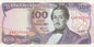 Kolumbia 100 peso Santander 1977 P-418a