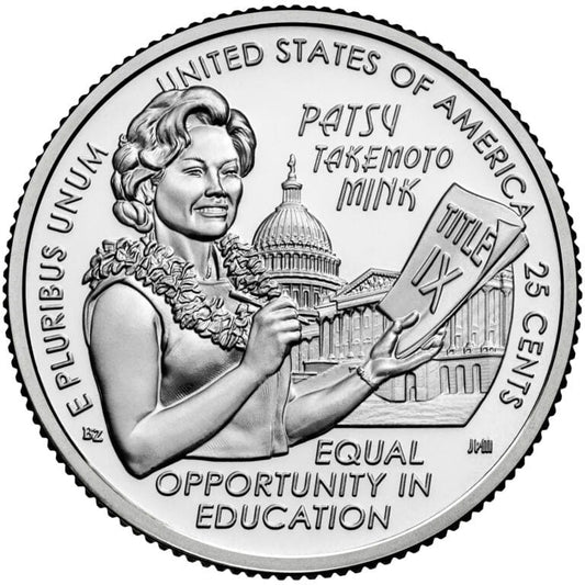 USA 25 c American Women Patsy Takemoto 2024 nr12